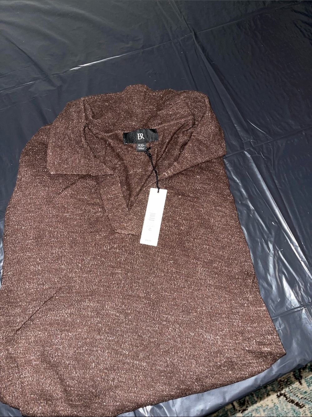 Banana Republic Brown V-Neck Men's Sweater